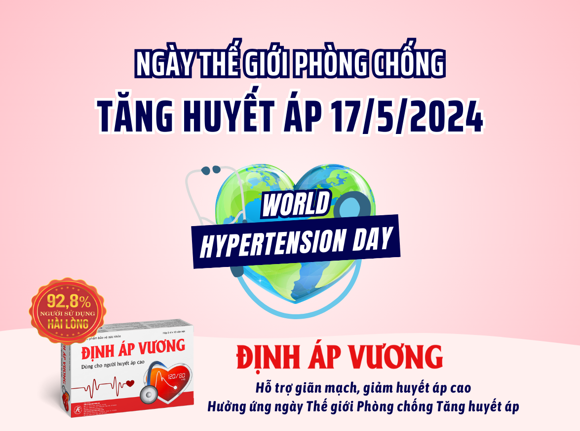 Định Áp Vương tự hào gần 10 năm đồng hành cùng ngày Thế giới phòng ...