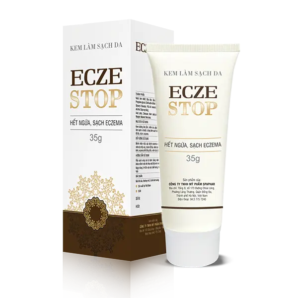 Eczestop giúp cải thiện viêm da tiếp xúc, ghẻ nước, nhiễm trùng da hiệu quả 