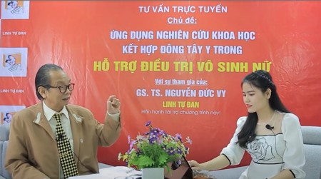 Chuyên gia Nguyễn Đức Vy nói về hiệu quả của Linh Tự Đan trong hỗ trợ điều trị vô sinh ở nữ giới